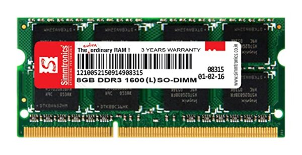 Simmtronics Ram DDR3 8GB